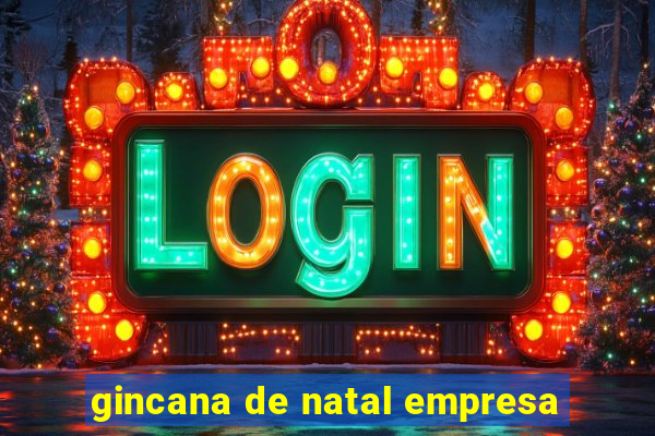 gincana de natal empresa